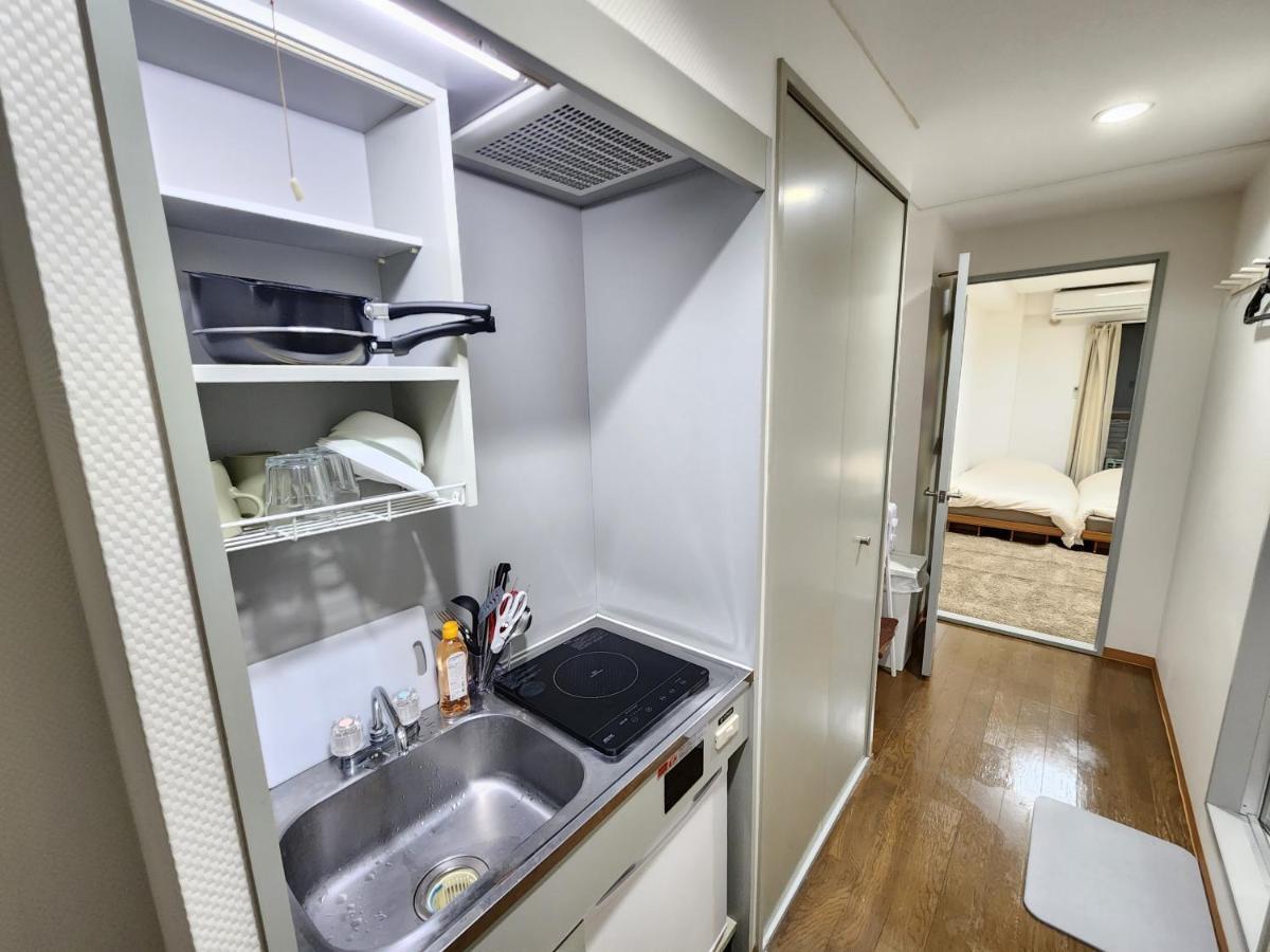 난바역 도보5분 시내중심 Mori Apartment Осака Екстериор снимка
